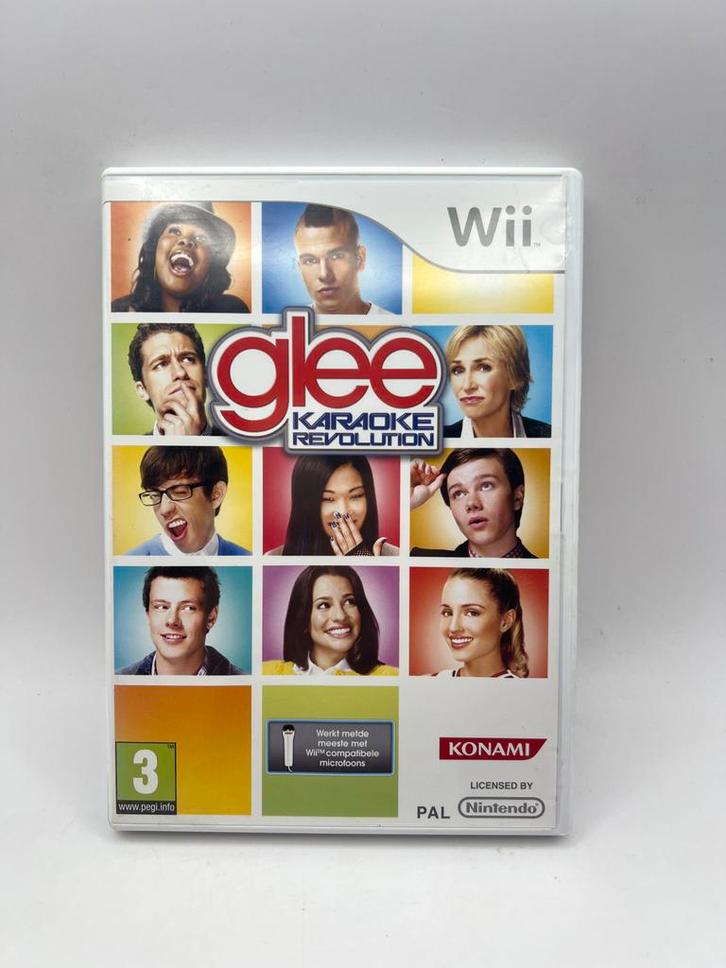 Glee Karaoke Revolution - Wii, Spelcomputers en Games, Games | Nintendo Wii, Zo goed als nieuw, Muziek, 1 speler, Vanaf 3 jaar