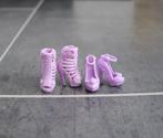 Barbie kleding nieuw - Setje laarzen schoenen licht paars, Kinderen en Baby's, Speelgoed | Poppen, Nieuw, Ophalen of Verzenden