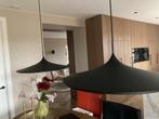 2 hanglampen naar ontwerp Vibia Skan. zwart, doorsnede 58 cm, Ophalen of Verzenden, Zo goed als nieuw, Kunststof, Minder dan 50 cm