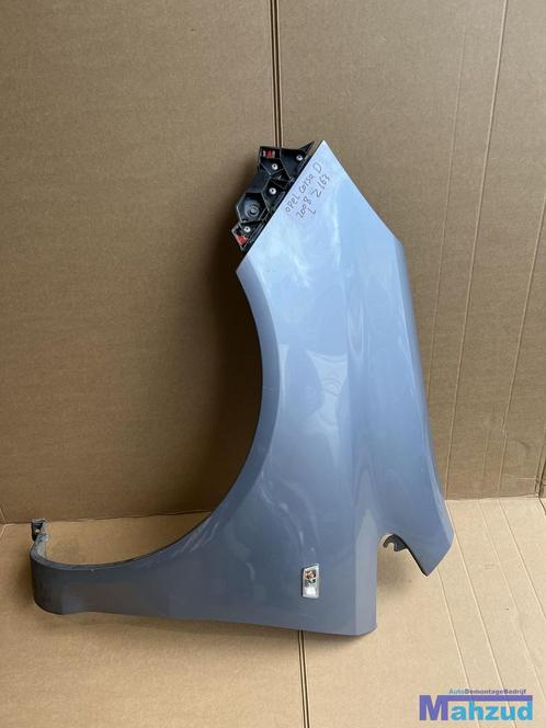 OPEL CORSA D Grijs links Z163 Scherm zijscherm voorscherm, Auto-onderdelen, Carrosserie en Plaatwerk, Spatbord, Gebruikt, Ophalen