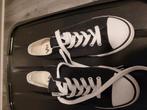 Zwarte platte schoenen gympen sneaker, Zwart, Ophalen of Verzenden, Sneakers of Gympen, Zo goed als nieuw