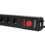 5-VOUDIGE STEKKERDOOS MET AFSTANDSBEDIENING, ., Nieuw, Ophalen of Verzenden, .