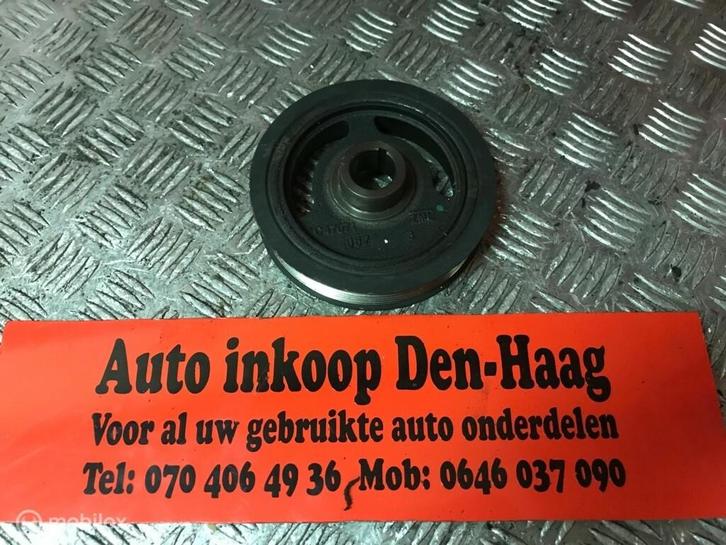 Renault Captur/Clio ('13-'18) 0.9 Energy TCE Krukas Poelie, Auto-onderdelen, Motor en Toebehoren, Renault, Gebruikt, Ophalen of Verzenden