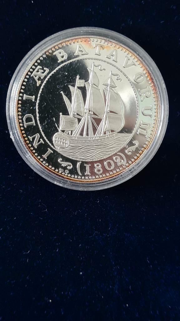 Zilveren Herslag 925 - Batavia 1802, Postzegels en Munten, Munten | Nederland, Vóór koninkrijk, Zilver, Verzenden