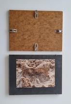 Fotoframe glas 2x, Ophalen of Verzenden, Gebruikt, Minder dan 50 cm, Minder dan 50 cm
