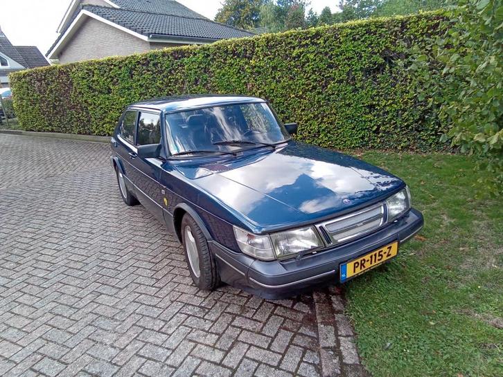 Saab 900i aero, Auto's, Saab, Particulier, Saab 900, ABS, Benzine, Coupé, Handgeschakeld, Geïmporteerd, Blauw, Grijs, Leder, Voorwielaandrijving