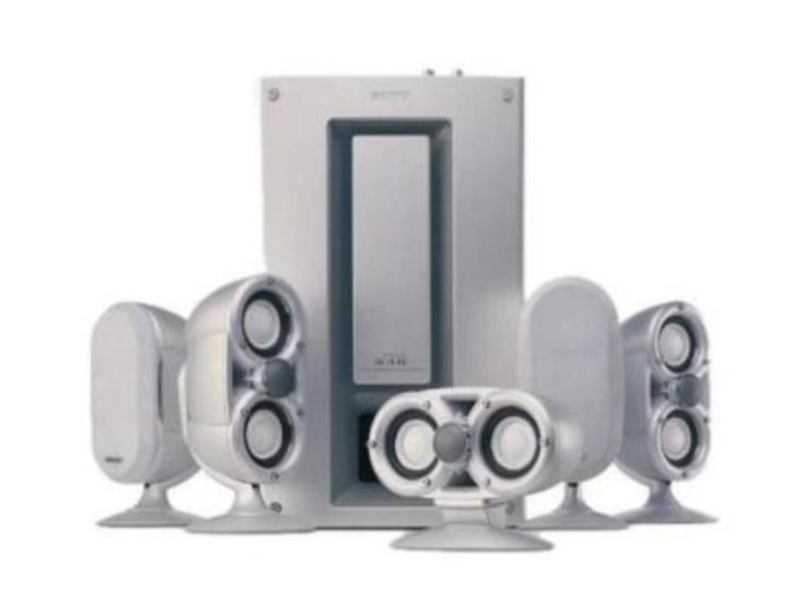 Sony SA VE705 5.1 surroundset, Audio, Tv en Foto, Luidsprekers, Gebruikt, Complete surroundset, 120 watt of meer, Sony, Ophalen
