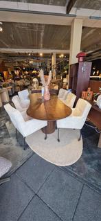 Organische Eettafel  250 / 110cm – Bruin Showmodel korting !, JaRa, 100 tot 150 cm, Bornsestraat 31, Jarameubeloutlet@hotmail.com