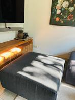 Mooie Hocker / Voetenbank, Ophalen, Vierkant, 75 tot 100 cm, Zo goed als nieuw