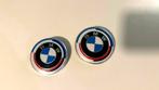 Set logo BMW 50 year Msport IS ER WEER! en standaard kleur, Nieuw, Logo, Embleem motorkap kofferklep kofferbak kofferdeksel., Ophalen of Verzenden