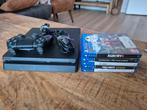 PlayStation 4 Slim - Incl. Controller & Games!, Spelcomputers en Games, Spelcomputers | Sony PlayStation 4, Ophalen, Zo goed als nieuw