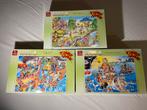 Puzzels 3x 1000 stukjes. King Funny comic, Ophalen of Verzenden, 500 t/m 1500 stukjes, Zo goed als nieuw