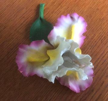 Monta Rosa Liggende lelie, ornament/tafelversiering. beschikbaar voor biedingen
