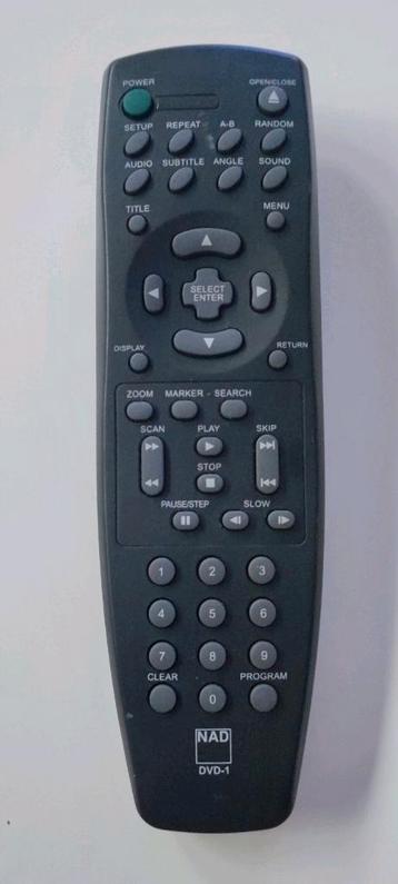 NAD DVD-1 afstandsbediening (Origineel) beschikbaar voor biedingen