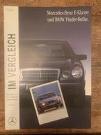 Product-vergelijking Mercedes-Benz E W210 BMW 5 E39 1996, Boeken, Auto's | Folders en Tijdschriften, Ophalen of Verzenden, Zo goed als nieuw