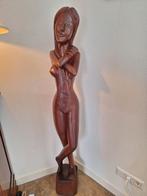 Houten Beeld Vrouw, Ophalen of Verzenden
