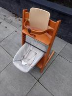 Stokke Tripp Trapp stoel, met newbornset en babyset, Ophalen, Gebruikt, Meegroeistoel, Stoelverkleiner