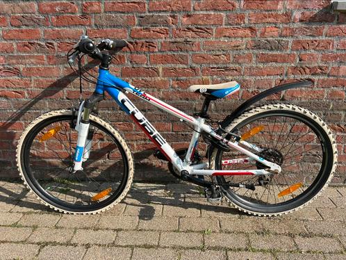 Prachtige Cube team 240 race series mountanbike 24 inch, Fietsen en Brommers, Fietsen | Jongens, Zo goed als nieuw, 24 inch, Handrem