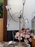 tafellamp  met dimmer/ Jan Bouvrie, Huis en Inrichting, Lampen | Tafellampen, Minder dan 50 cm, Glas, Gebruikt, Ophalen