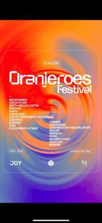 Oranjeroes Festival, Tickets en Kaartjes, Evenementen en Festivals, Eén persoon