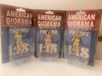 1:18 3X American Diorama, Hobby en Vrije tijd, Modelauto's | 1:18, Ophalen of Verzenden, Nieuw, Motor, Overige merken
