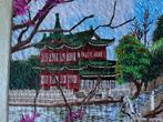 Japanse naaldkunst, zijde, Antiek en Kunst, Ophalen of Verzenden