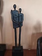 Abstract Bronzen Beeld: Vader en Kind, Antiek en Kunst, Ophalen