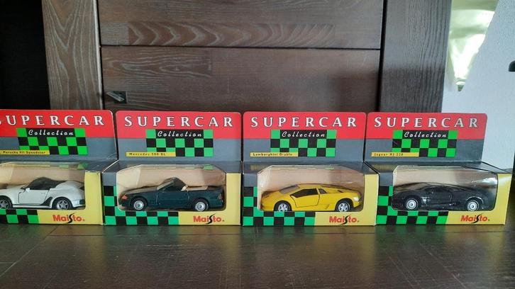 Supercar auto collectie maisto nieuw div. Modellen, Hobby en Vrije tijd, Modelauto's | Overige schalen, Nieuw, Auto, Ophalen of Verzenden