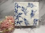 Delfts blauw engel knutsel servetten decoupage nr HM706, Ophalen of Verzenden, Nieuw, Materiaal