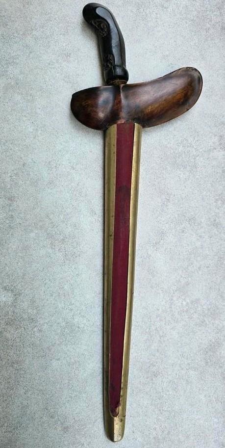 Keris lurus dwiwarna, Antiek en Kunst, Kunst | Niet-Westerse kunst, Ophalen of Verzenden