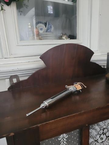 Vintage glazen injectie naald, spuit  beschikbaar voor biedingen