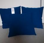 3 Nieuwe Petrol Sierkussens 40x40 cm, Huis en Inrichting, Woonaccessoires | Kussens, Ophalen of Verzenden, Nieuw, Blauw, Vierkant