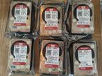 6x 6TB WD Red NAS HDD's - 3 met pending sectors, Computers en Software, Harde schijven, Intern, Gebruikt, Server, 6TB