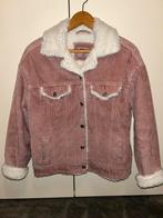 Jas met bont, Kleding | Dames, Jassen | Winter, Verzenden, Zo goed als nieuw, Roze, Maat 36 (S)