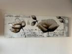 Bloemen Canvas Schilderij 150x50, Ophalen