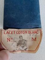 Lacet coton blanc, Ophalen, Lacet coton blanc