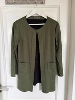jasje legergroen suedeachtig, Kleding | Dames, Maat 38/40 (M), Ophalen of Verzenden, Zo goed als nieuw, Jasje