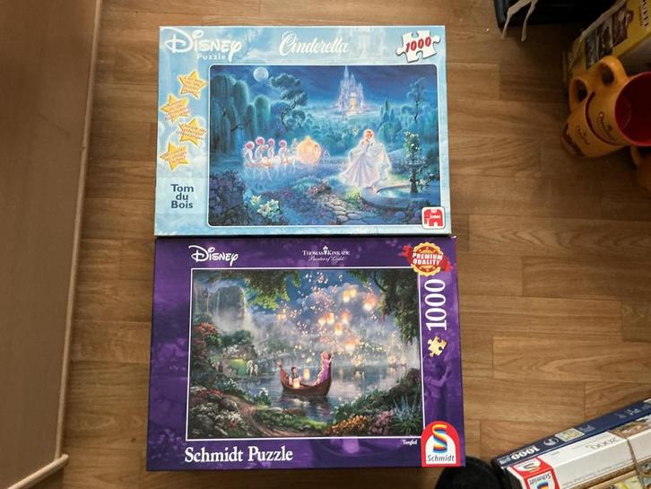 Disney Puzzels - Meerdere beschikbaar!, Hobby en Vrije tijd, Denksport en Puzzels, Zo goed als nieuw, Legpuzzel, 500 t/m 1500 stukjes