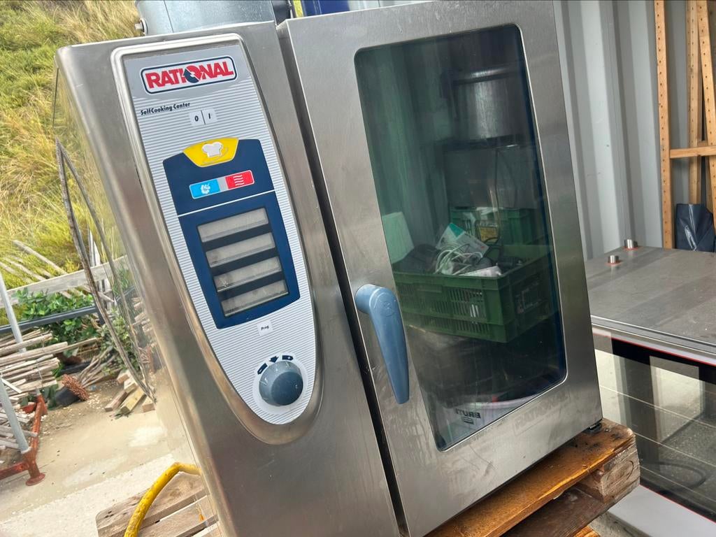Rational 10 laags combisteamer op gas, Zakelijke goederen, Horeca | Keukenapparatuur, Ovens, Magnetrons en Steamers, Ophalen