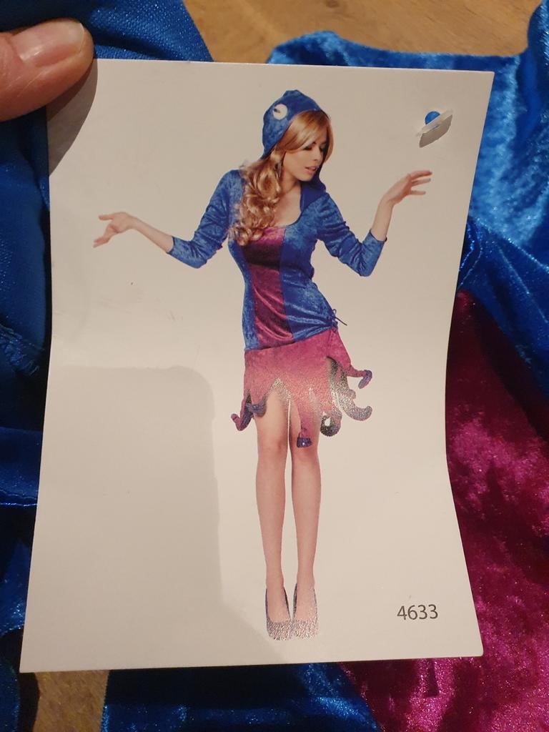 Carnaval Jurkje Inktvis - Nieuw - Maat 36, Carnaval, Nieuw, Ophalen of Verzenden, Kleding