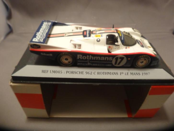 Starter Porsche 962 C Rothmans 1ste Le Mans 1987 1:43, Hobby en Vrije tijd, Modelauto's | 1:43, Nieuw, Auto, Overige merken, Ophalen of Verzenden