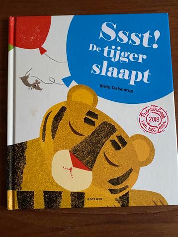 Ssst! De tijger slaapt - Britta Teckentrup, Gottmer 2018 beschikbaar voor biedingen