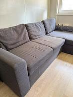 Hoek slaapbank grijs, Huis en Inrichting, Banken | Sofa's en Chaises Longues, Ophalen, Gebruikt, 150 tot 200 cm, Driepersoons