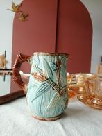 Vintage Barbotine kan bamboe, Antiek en Kunst, Ophalen of Verzenden