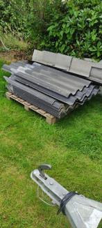 Golfplaten asbestvrij  gratis, Ophalen, Overige materialen, Gebruikt, Zwart