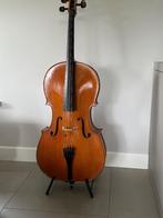 Cello met koffer (cocoon) en strijkstok, Muziek en Instrumenten, Strijkinstrumenten | Cello's, 4/4-cello, Gebruikt, Met koffer