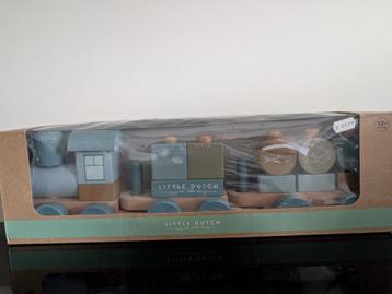 Little Dutch trein blauw NIEUW  beschikbaar voor biedingen