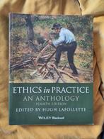 Ethics in Practice: An Anthology - Hugh LaFollette, Ophalen of Verzenden, Gelezen, Cultuurfilosofie