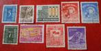 Indonesië - Gestempeld 9x, Postzegels en Munten, Postzegels | Azië, Zuidoost-Azië, Verzenden, Gestempeld