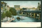 AK Rotterdam Kolk en Beursstation, Ophalen of Verzenden, Voor 1920, Ongelopen, Zuid-Holland